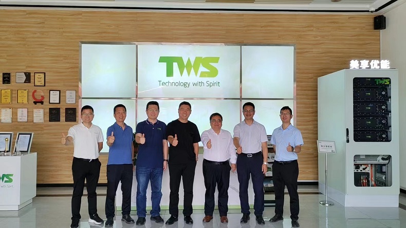 WUTONG Group visited TWS Anhui for further ESS cooperation